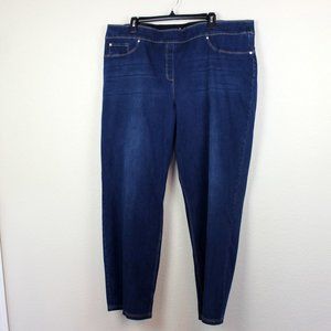 Slim Factor Slim Straight Pull-On Jeggings | 3X Regular